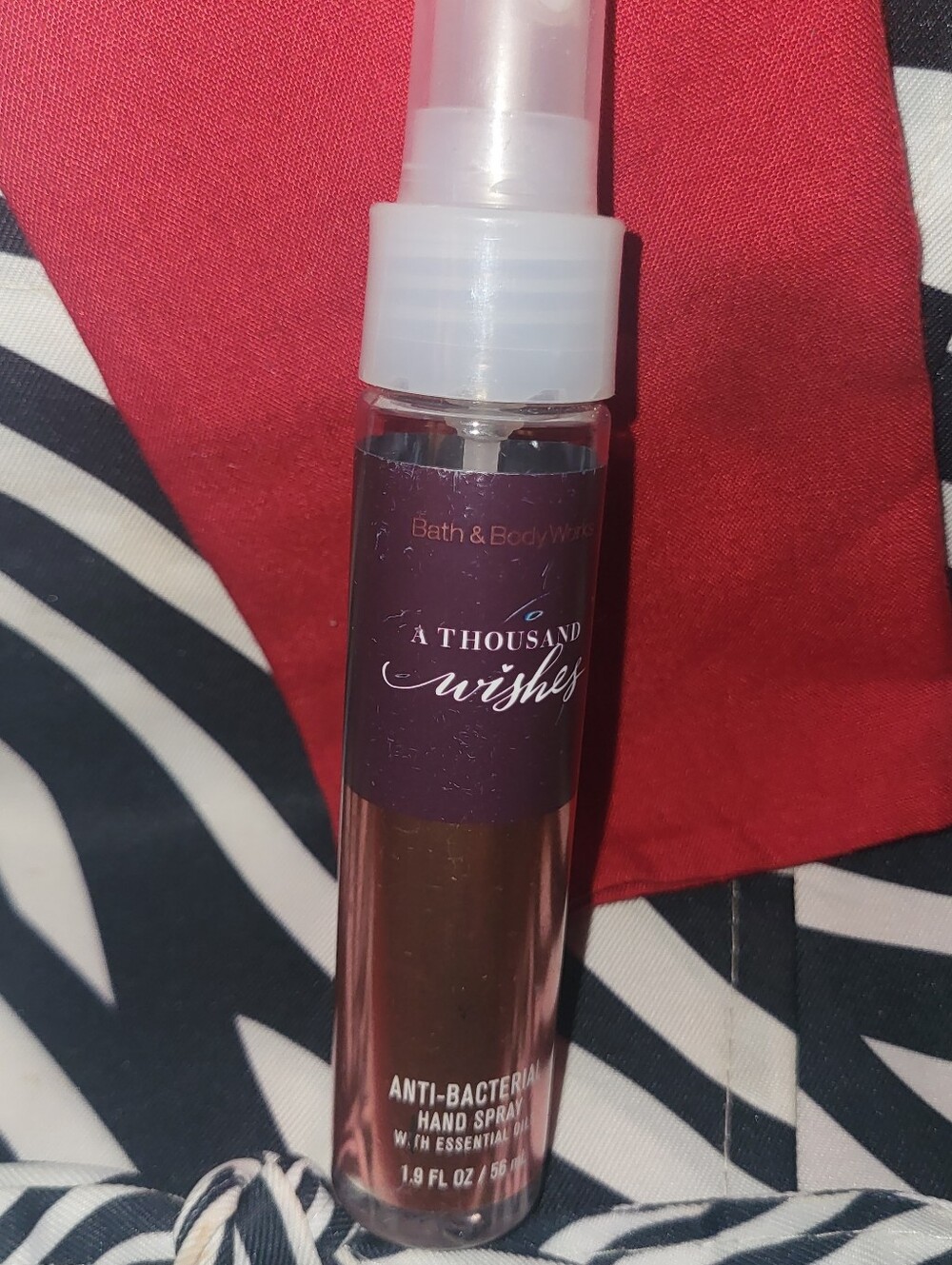 Women's Anti-Bacterial Hand  Spray (A Thousand Wishes( By Bath & Bidy Works
